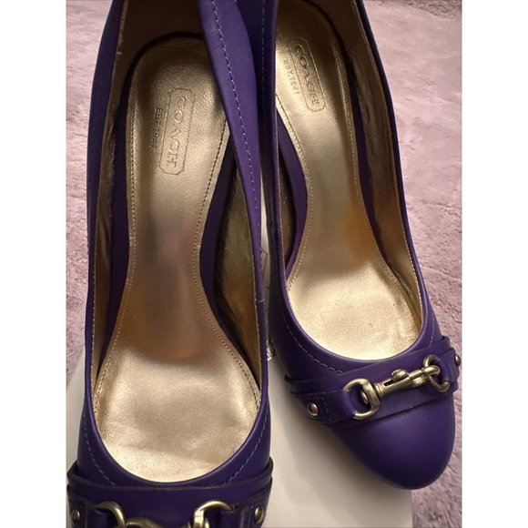 Coach Desaree Soft CF/SMI Mat CF Size 9 Ultraviolet - Picture 5 of 8